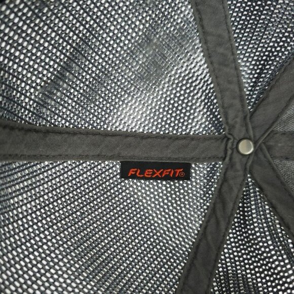 Columbia PFG Mesh Flexfit L/XL Cap Performance Fishing Gear Flag Patch Hat - Picture 9 of 15